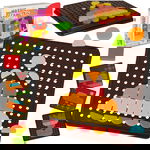 Układanka Edukacyjna Logiczna Kreatywna Puzzle Mozaika Planszowa Montessori