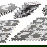 Mata Edukacyjna Puzzle Piankowe Mata dla Dzieci Składana 9 el. Zwierzątka