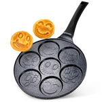 Patelnia Granitowa do Jajek Sadzonych na Jajka Placki Naleśniki Pancakes