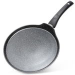 Patelnia Granitowa do Naleśników Placków Omletów Niska Płaska 26 cm