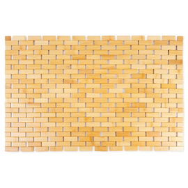Mata Łazienkowa Antypoślizgowa Bambusowa Drewniana Dywanik do Łazienki 80cm
