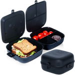 Pojemnik Śniadaniowy Śniadaniówka Lunchbox Dzielony Pudełko Obiad Duży XL