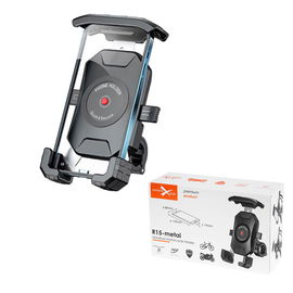 Uchwyt motocyklowy R15-metal autozacisk 22-32mm | UCH000190