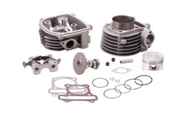 Cylinder i głowica 150cc Moretti do skutera 4T z silnikiem poziomym