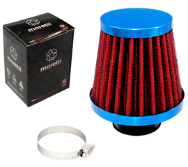 Filtr powietrza stożkowy srebrny, średnica 35mm