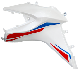 Obudowa baku lewa biała Barton GT 125