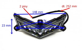 Lampa pozycyjna przednia ledowa do skutera Barton B-Max GY6 (125-150) 152QMI