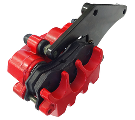 Zacisk hamulca przedniego czerwony do motocykla Barton Hyper 125 E5