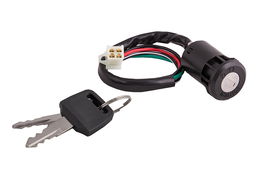 Stacyjkaz końcówką żeńską do ATV (4 przewody 300mm)