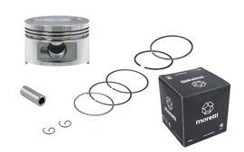 Tłok Moretti 150cc Skuter 4T, śr:57,4, sw:15, c:20, komplet Skuter 4T