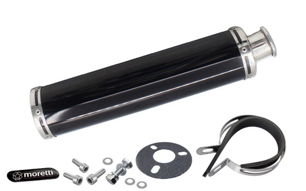 TŁUMIK TUNNINGOWY UNIWERSALNY ALUMINIUM03 (kolor: czarny)
