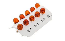Żarówka BOSMA 12V 5W T10 WY5W AMBER (1987) 10 szt.