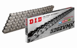 Łańcuch napędowy 520 ZVMX 100 X-Ring otwarty z zakuwką DID | 520ZVMX-100
