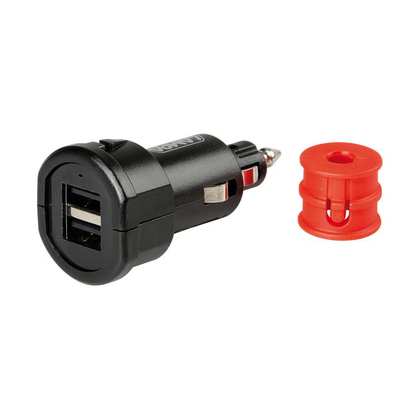 Ładowarka Uni-Tech z 2 portami USB Lampa | 38881