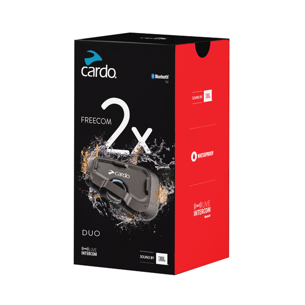 Interkom Cardo Freecom 2X Bluetooth dla 2 osób | FRC2X103