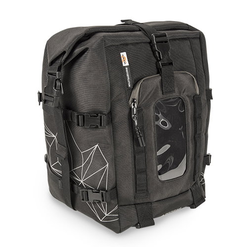Torba na zbiornik magnetyczna, plecak 20L czarna Kappa | RA315BK