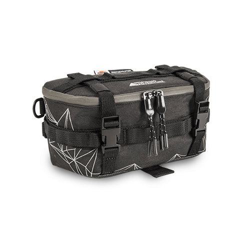 Torba na kierownicę 3L czarna Kappa | RA317BK