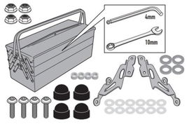 Mocowanie szyby 2166AK Yamaha MT 125 Kappa | A2166AK