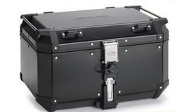 Kufer centralny 58L MONOKEY KVG580B Voyager aluminiowy czarny anodowany Kappa