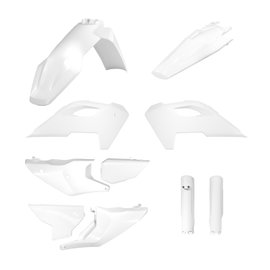 Komplet plastików FULL KIT Husqvarna TE/FE TPI Biały OEM Polisport | 91626