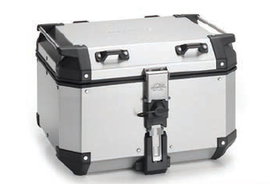 Kufer centralny 48L MONOKEY KVG480A KVOYAGER aluminiowy kolor srebrny Kappa