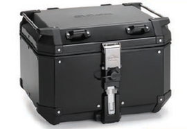 Kufer centralny 48L MONOKEY KVG480B KVOYAGER aluminiowy kolor czarny anodowany
