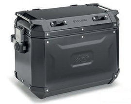 Kufer boczny 48L MONOKEY CAM SIDE KVG48B KVOYAGER aluminiowy lewy kolor czarny