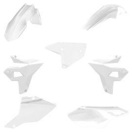 Komplet plastików Suzuki DR-Z 400 (DRZ400) biały (Restyling) Polisport | 91604