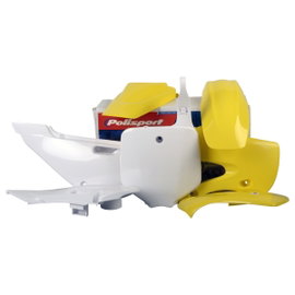 Komplet plastików Suzuki RM 65 OEM żółty Polisport | 90092