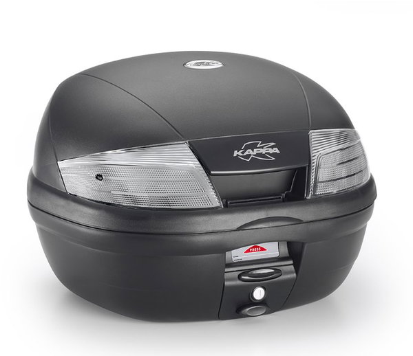 Kufer centralny 35L MONOLOCK K35NT2 ACTION z białymi odblaskami Kappa