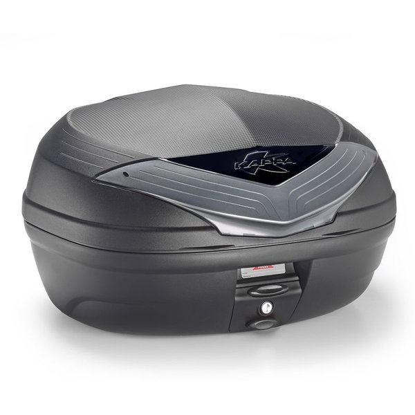 Kufer centralny 46L MONOLOCK K466NT2 URBAN z białymi odblaskami Kappa