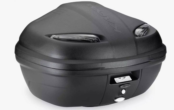 Kufer centralny 47L MONOLOCK K47TCN MANTA z białymi odblaskami Kappa | K47NTCN