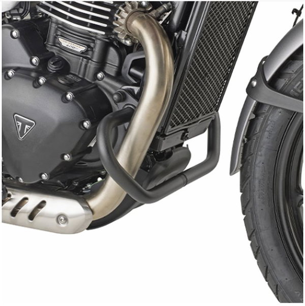 Gmole osłony silnika Triumph SCRAMBLER 400 X, SPEED 400 czarne Kappa | KN6424