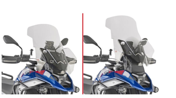 Szyba BMW R 1300 GS (65 x 54 cm) (do modeli bez radaru) Kappa | KD5144ST