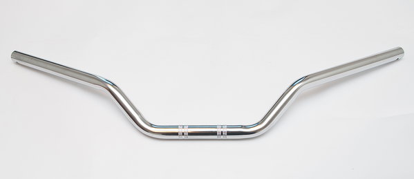 Kierownica chromowana uniwersalna 22mm (szer. 700mm) Biketec | KU001