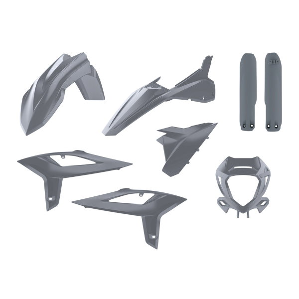Komplet plastików Beta RR 2T/4T szary Nardo Grey Polisport | 90931