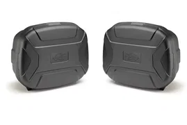 Kufry boczne Kappa 35L K'Vector Monokey czarne (2 szt) KVector K Vector