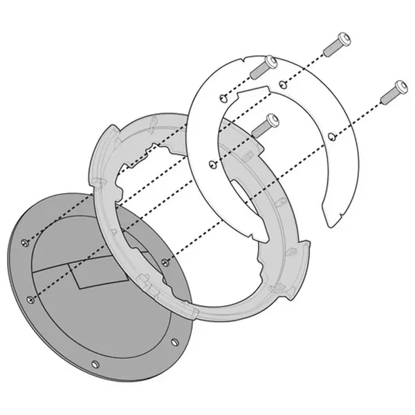 Mocowanie adapter tanklock Kawasaki Z 750 Kappa | BF52K