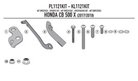 Adapter do zamontowania stelaża bocznego Kappa | KL1121KIT