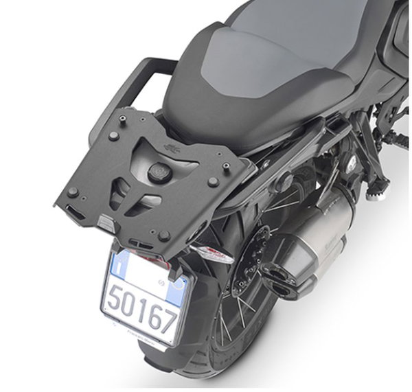 Stelaż płyta kufra centralnego BMW R1300 GS aluminiowy Monokey czarny Kappa