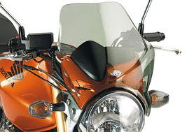 Szyba z owiewką Honda CB 600 Hornet 31,2x40,8cm przyciemniana z mocowaniem Kappa
