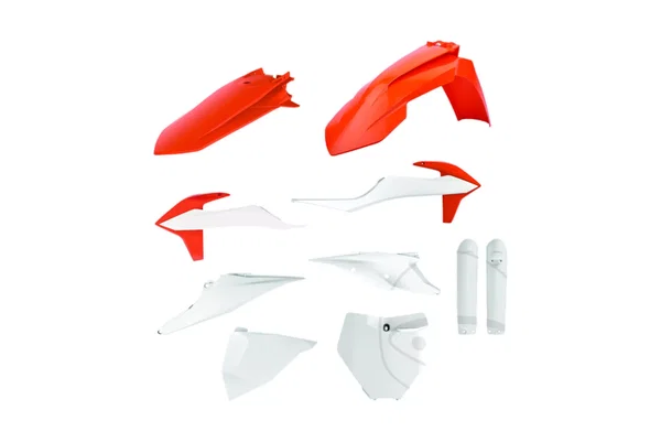 Plastiki KTM SX/SX-F OEM pomarańczowo-biały Polisport | 91071
