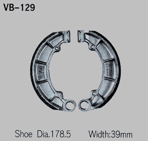 Szczęki hamulcowe Honda CB 650/750 Vesrah | VB-129S