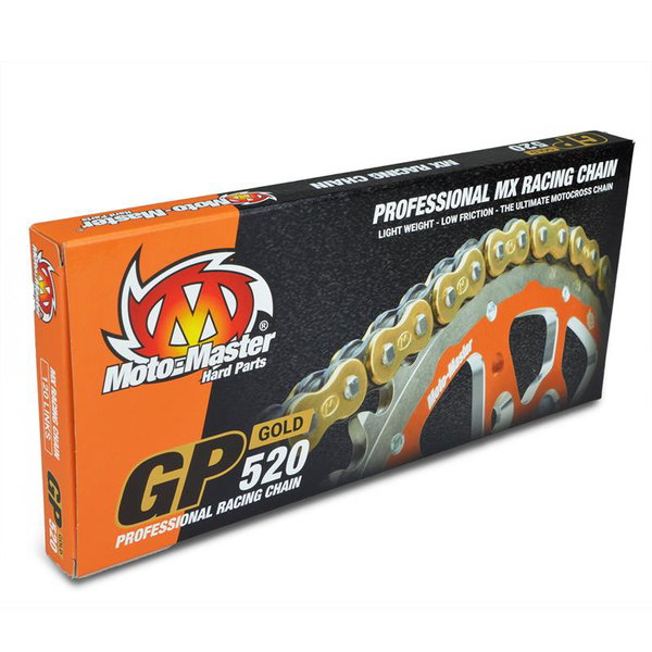 Łańcuch napędowy GP-520G MX (120 ogniw) Bez Oringów MOTO-MASTER | M652004