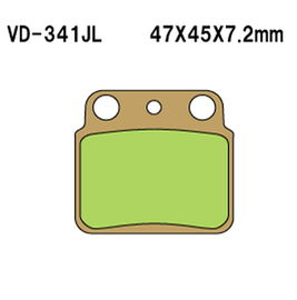 Klocki hamulcowe KH137 SPIEK METALICZNY Vesrah | VD-341JL