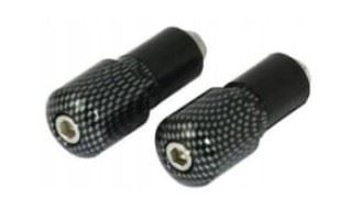 Końcówki kierownicy uniwersalne carbon (17,5mm) VICMA | 1083417002
