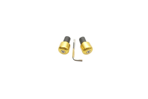 Końcówki kierownicy uniwersalne złoty (17,5mm) VICMA | 1083417003