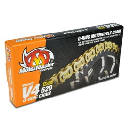 Łańcuch napędowy V4-520G O-Ring Gold Chain złoty 120 ogniw Moto-Master | M652002