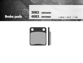 Klocki hamulcowe KH54/KH257 Spiek metaliczny (złote) Brenta | BR4083