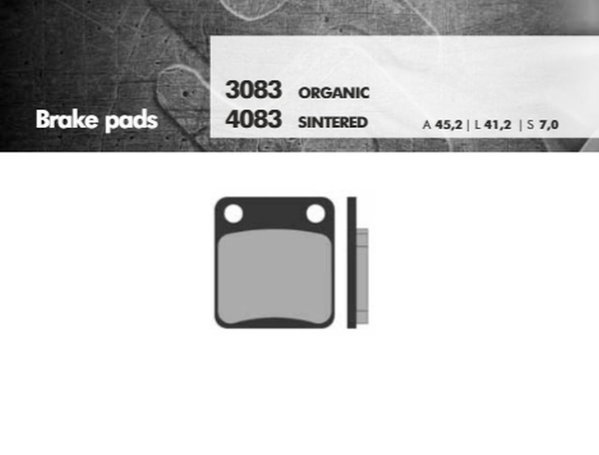 Klocki hamulcowe KH54/KH257 Spiek metaliczny (złote) Brenta | BR4083